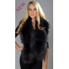 Blue Fox Fur Collar